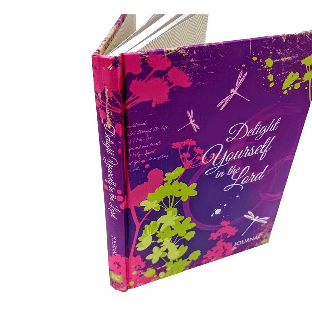 Simply Ellie Journal Dragonflies Notebook Delight Yourself In The Lord Hardcover